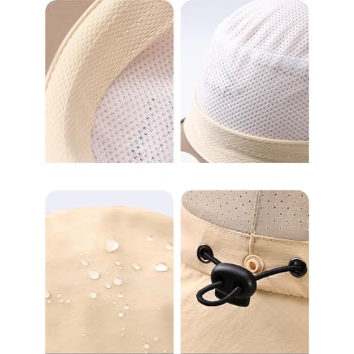 Chapeau avec ventilateurs solaires premium haute protection - 7