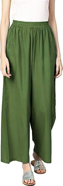 Image of Prabha creations- Women's Cotton Palazzo