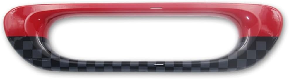 Car Rear Fog Light Frame Shell Exterior Decorative Trim Sticker Compatible with MINI Cooper F Series F55 Hardtop F56 Hatchback 2014+ F57 Covertible 2016+ (JCW)