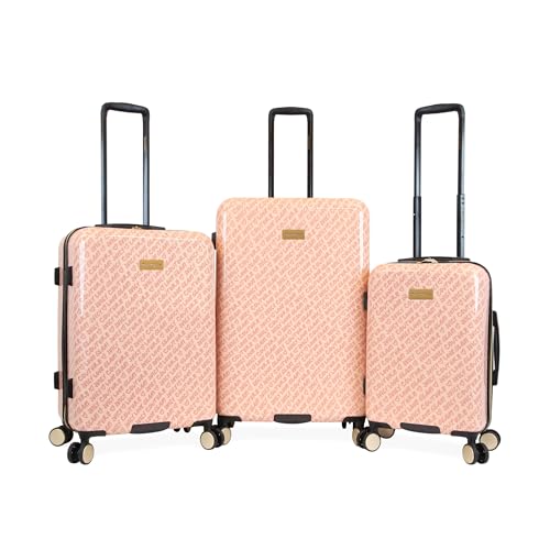 Juicy Couture Cassandra 3 Piece Luggage Set with Spinner Wheels