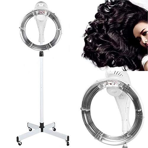 950W Stehen Trockenhaube Haartrockner Professionel Haar Farbe Prozessor Beschleuniger Teller Heizung Salon Barbier Einstellbar Kapuze Mit Räder