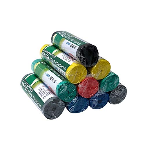 Müllbeutel, 60 x 80 cm, verdickt, mittlere Größe, neues Material, flache Öffnung, gebrochene Farbe