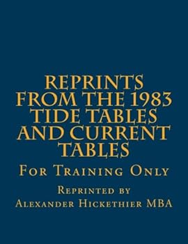 Paperback Reprints from the 1983 Tide tables and Current Tables Book