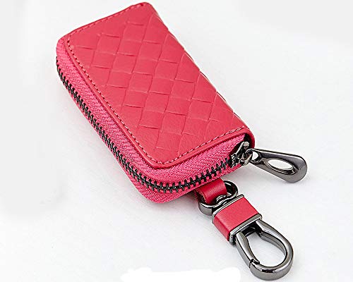 Amazon | ZERO com☆本革レザー 編み込み スマートキーケース