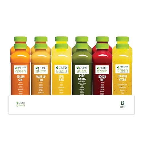 Pure Green Cold Pressed Juice - Variety Pack - Fresh