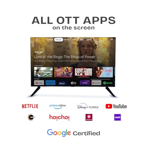 Image of 80 cm (32 inches) HD Ready Smart LED TV E32HD11GS24 (Black)