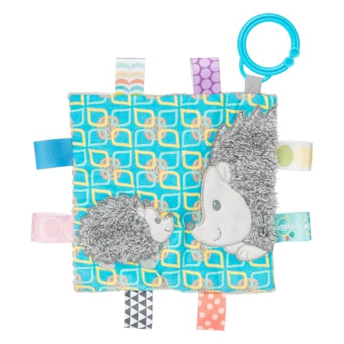 Image of Taggies Crinkle Me Baby Toy, Heather Hedgehog