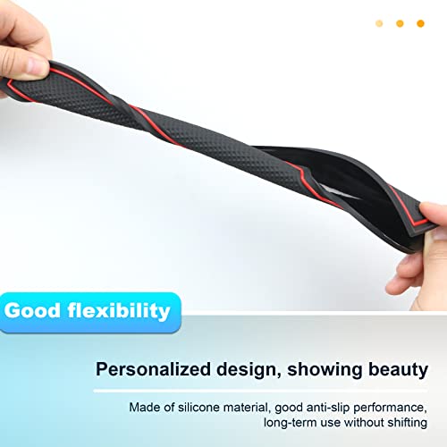 BIXUAN Center Console Liner Door Slot Mat Design for Nissan Juke 2011-2017 2018 2019 Liner Accessories Cup Holder Inserts Non-Slip Mats Door Pocket Liners Inserts Arm Box Storage Pads Juke Accessories