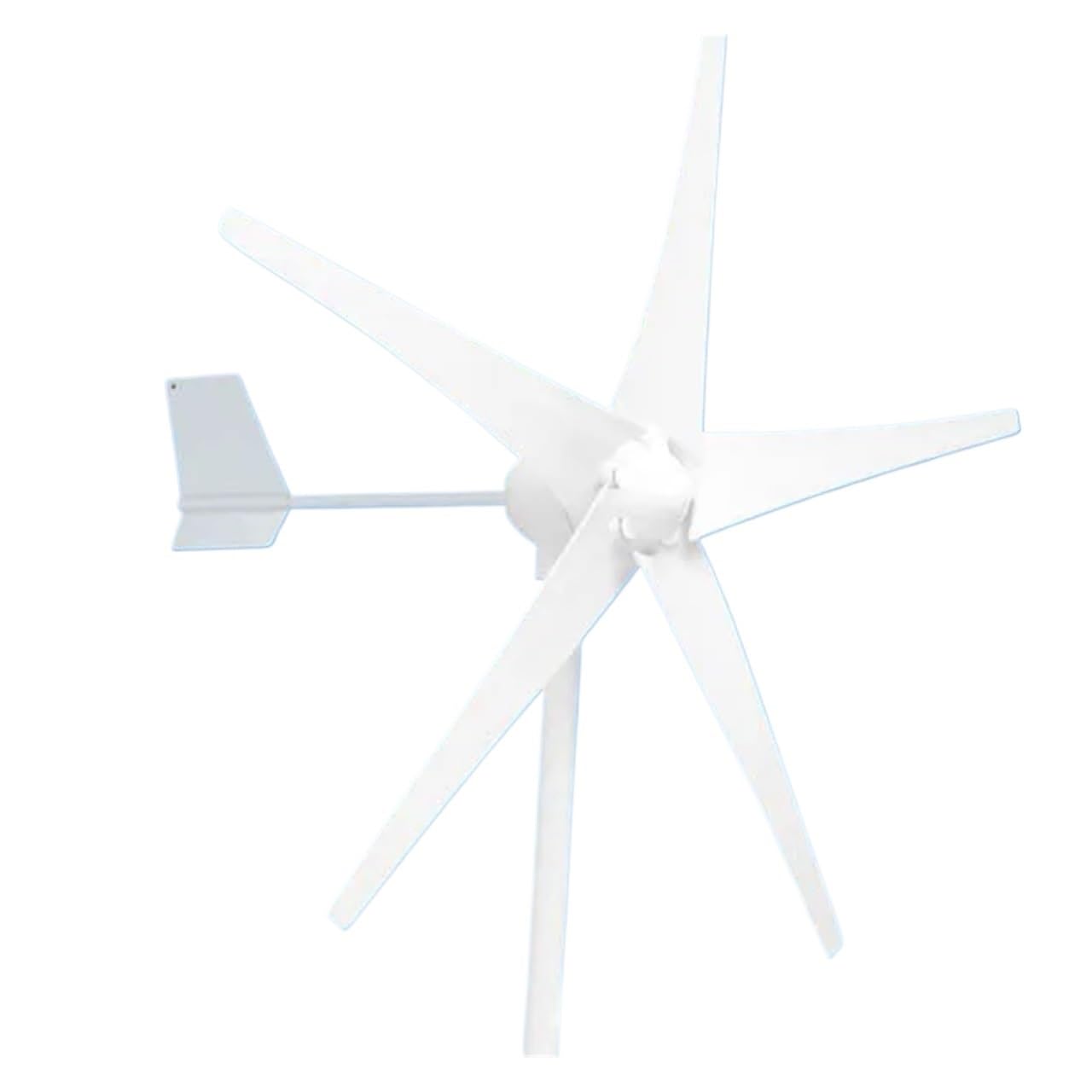 Joliane 5 Blades Wind Nerator 800W 12V 24V 48V Wind Turbine With 3/5 Blade 2M/S Low Wind Speed Starting Wind Turbines For Home Use(,Onecolor)