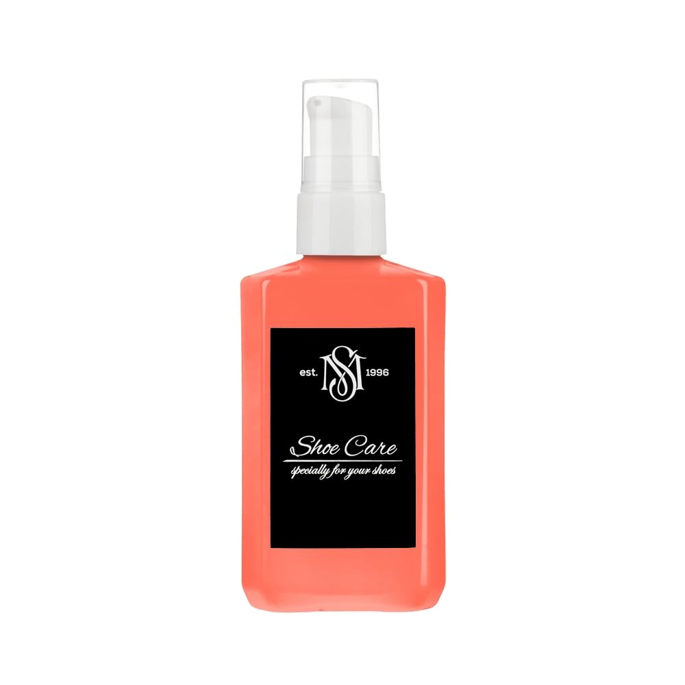 Lederbalsam - NCS S 0570-Y80R Helles Tomatenrot - Geschmeidigkeit & Farbaktivierung für feine Glattlederwaren von MAVI STEP - 3.40 fl oz / 100 ml