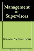 Management of Supervisors 0333117999 Book Cover