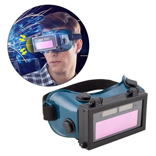 Image of AASONS Auto Darkening Welding Goggle Automatic Solar Cell Powered Safety Eye Protect Lens Welder Mask Industrial Purpose For ARC MMA MIG TIG Welding | UV Protection | Variable Light Protective Glasses