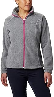 Columbia Women's Benton Springs Full Zip Jacket, Soft Fleece with Classic Fit, Light