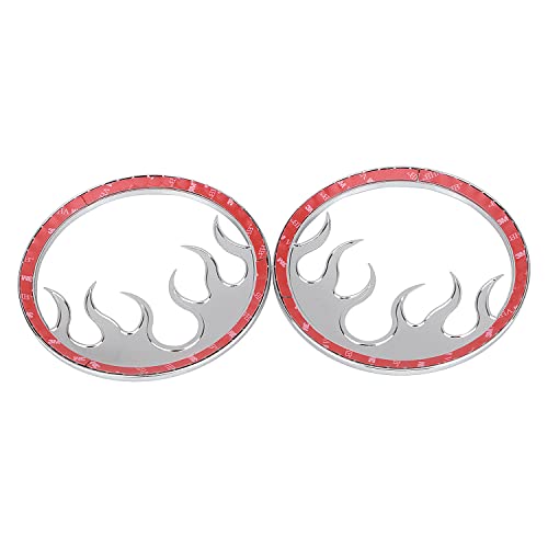 Cubierta delantera de parrilla para parlante moto cromada miniatura 5