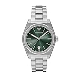 Emporio Armani Men's Three-Hand Date Stainless Steel Watch (Model: AR11621)