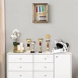 Love-KANKEI 8x10 Shadow Box Frame with Linen Back Picture Memory Box Display Medals for Tabletop or Wall Mount Carbonized Black - Image 3