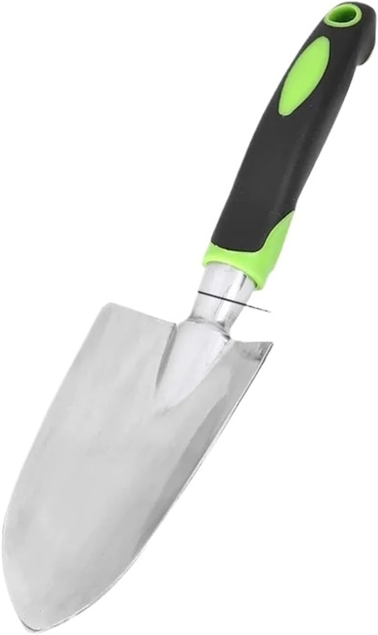 園芸工具、砂掘りセット、アルミ合金製フラワーシャベル、3歯ガーデンシャベル、スケールトリミングフィンガー(Green six pie