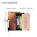 Binienty LGBT Love is Love Wallet Women Card Holder Handbags for Women, Fashion Wristlet Wallers, PU Leather Ladies Purse Love Pride