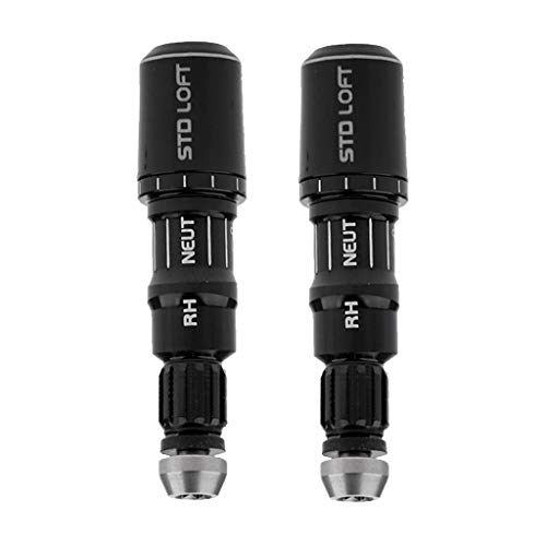 YIJU Substituição Da Ponta Do Adaptador de Luva Do Eixo de Golfe de Liga de 2 Peças para Taco de Gol