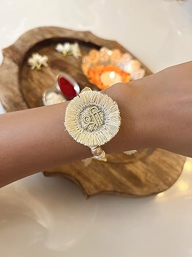 Image of MASQ by Q-One Designer Rakhi Combo Set with Roli Chawal & Moli for Men (Pack of 3) | Embroidered Handcrafted Raksha Bandhan Bracelet for Brother