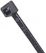 Power First 36J164 Cable Tie, Standard, 11.8 In., Black, Pk100
