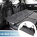 A ABSOPRO Car Bed Backseat Mat Foldable for Napping Travel Black Gray