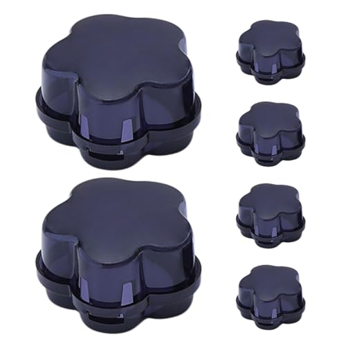 NAMOARLY Stove Knob Covers 6pcs Oven Knob Locks Baby Proof Gas Stove Safety Heat Resistant Protection