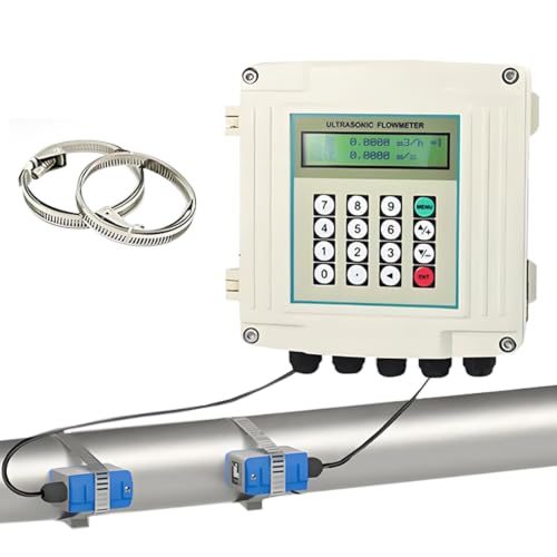 Débitmètre à ultrasons portable DN300-6000 pour le contrôle des réseaux d'eau municipaux