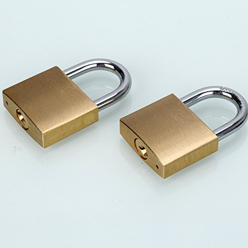 Abra Fox NO Abrafox Solid Brass Same Keyed Padlock Keyed Alike Locks (1-9/16 Inch 40Mm-12Pack thumb #4