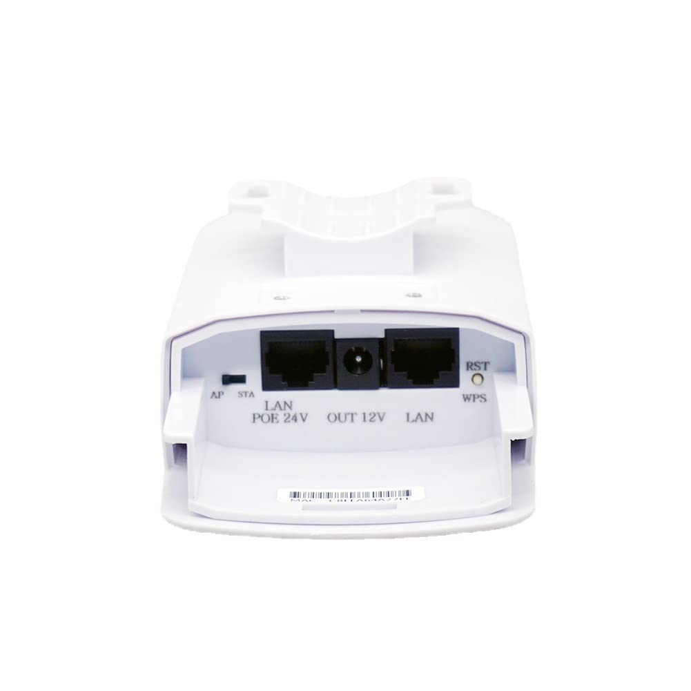 Routeur WiFi Extérieur Pont sans Répéteur WiFi 2.4G 300Mbps Portée Point à Point 1KM Prise UE