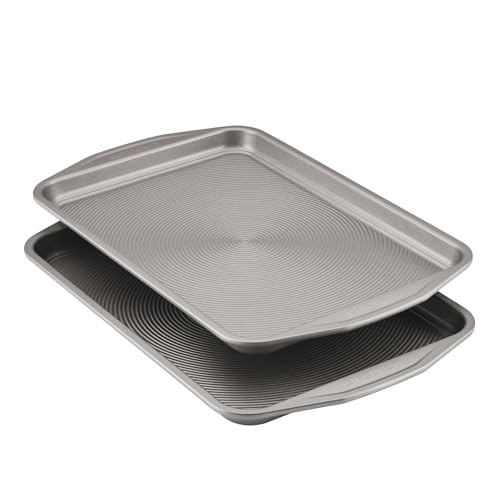 Circulon Nonstick Bakeware Set, Cookie Sheets for Baking Nonstick, 2-Piece, Gray