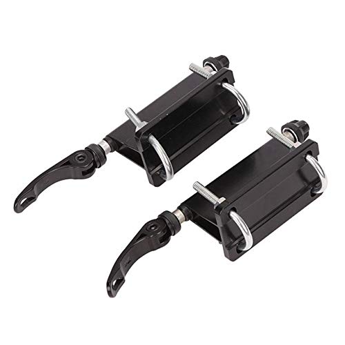 IRONWALLS Bike Block Fork Mount Bike Hitch Truck Bed Trailer Bicycle Carrier for Outdoor Travel