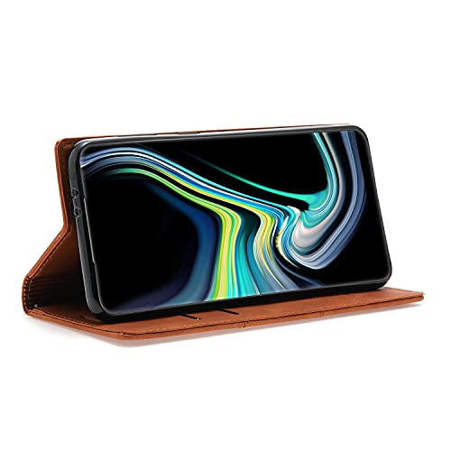 Capa Capinha Carteira De Couro Para Redmi Note 12 4G,Case Flip Magnética com Suporte e Slot para Car