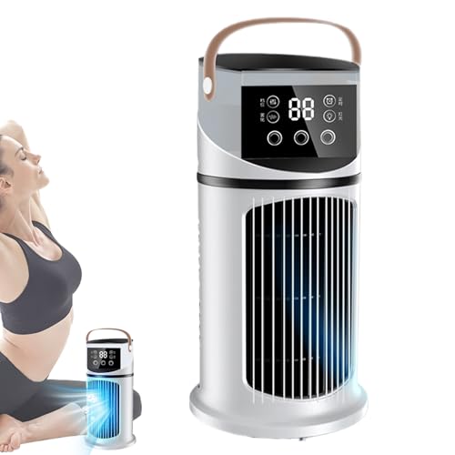 Climatiseur portable compact pour chambre : l'unité de climatisation évaporative anti-canicule - 8