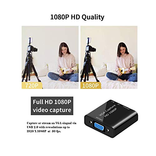 Carte de capture VGA vers USB pour vidéoconférence sur portable - 6