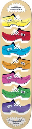 Planche de Skateboard Enjoi Wieger Half Clog R7 7.5 contre la délamination du bois