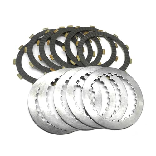 Kit disques d'embrayage friction et acier pour moto Honda NX250 MD21 et XR250R