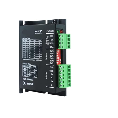 Driver stepper Nema 17 MC425E 2 phases pour automatisation de machine