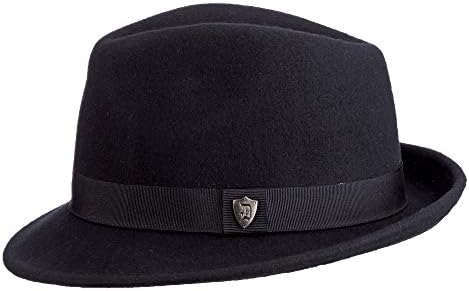 Wool Felt Snap Brim Hat 