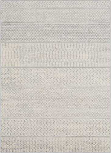 Artistic Weavers Hana Modern Moroccan Area Rug,5'3" X 7'3",Silver Grey #TOP4