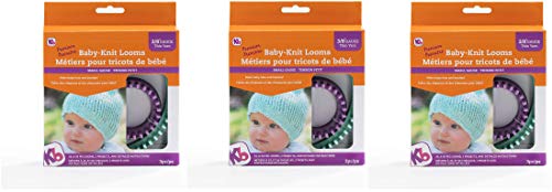 Authentic Knitting Board KB8200 KB Baby Knit Looms, 3/8" Gauge (Ð¢hrÐµÐµ PÐ°ck)