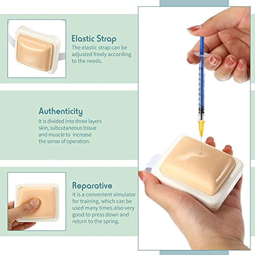Coussin d'injection intramusculaire pour formation médicale x2 - 4