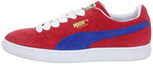 Image of Puma Suede Classic Eco Men's Shoes, Red, Red (Ribbon Red-Puma), 10 UK