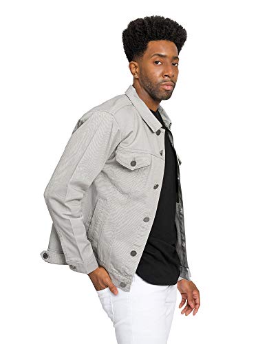 Image of VICTORIOUS Men's Distressed Denim Jacket