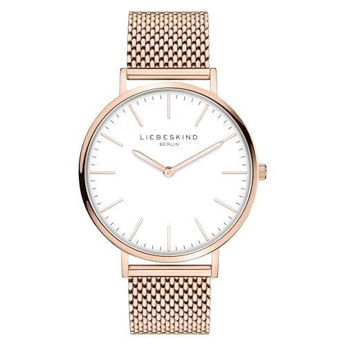 Montre femme Liebeskind Berlin en acier rose doré, l'excellence du style LT-0511-MQ