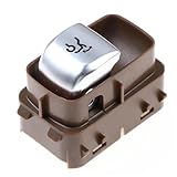 【Hochwertiges Material】 Die Drucktastenschalter bestehen aus hochwertigem Material. Leicht, rostfrei, farbecht und langlebig. Erweiterte Funktionen: Durch eine einfachere, schnellere und feinfühligere Steuerung der Fenster an der Fahrertür können Sie dies tun Passen Sie die Fenster mühelos in die gewünschte Position an, um den Komfort und die Bequemlichkeit zu verbessern.