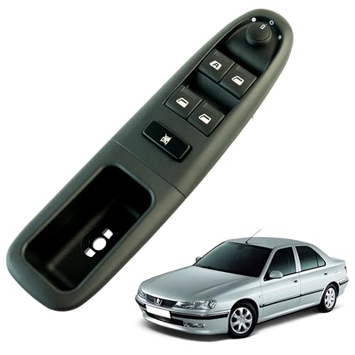 Bouton leve vitre 406 avant gauche 6554CF pour commande conducteur 1995-2004