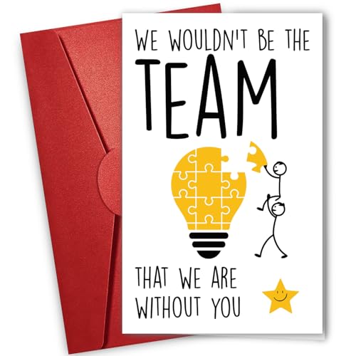 NewEleven Gift For Boss - Thank You Boss Gifts For Women, Men, Leader - Meaningful Present, Appreciation Gifts For Boss From Coworker, Staff - Greeting Card