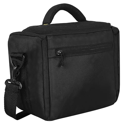 Image of Camera Bag Compact Retrospective Camera Shoulder Bag for DSLR /SLR & Mirrorless - Fits Nikon, Canon, Sony - Camera Bag for Travel - Shockproof Sling Case for Lens - Water-Resistant