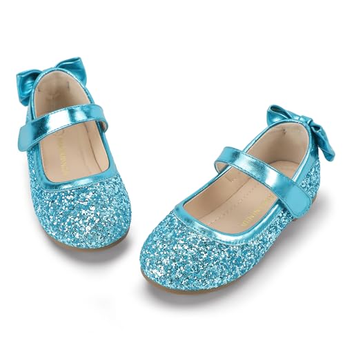 Image of PANDANINJIA Toddler Dress Shoes Flower Girls Ballet Flats